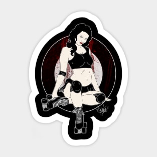 Derby Girl Sticker